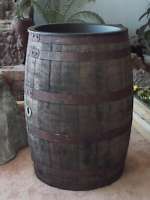 Full Whiskey Barrel with Liner