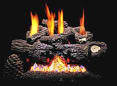 Unvented Gas Log Set